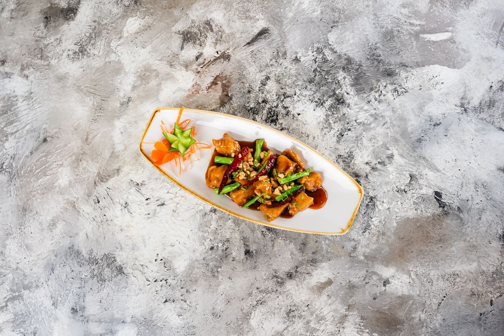 Kung Pao Chicken With Rice