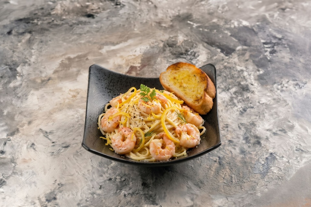 Spaghetti Scampi Limon
